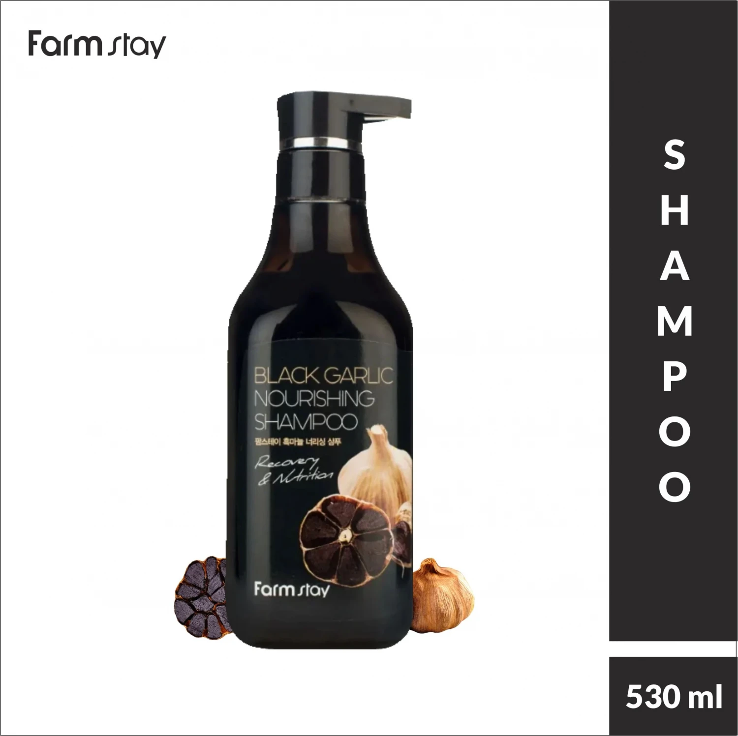 Farmstay Black Garlic Nourishing Shampoo