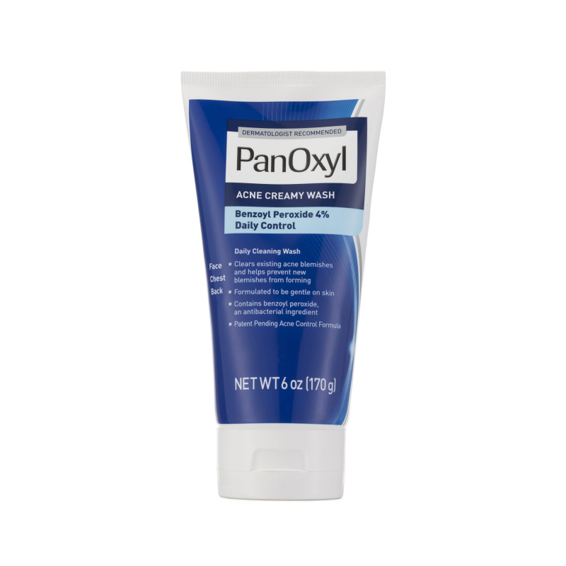 Panoxyl Acne Creamy Wash Benzoyl Peroxide 4% Daily Control