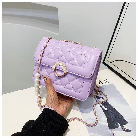 Hand Bag  Code 116 Purple Light
