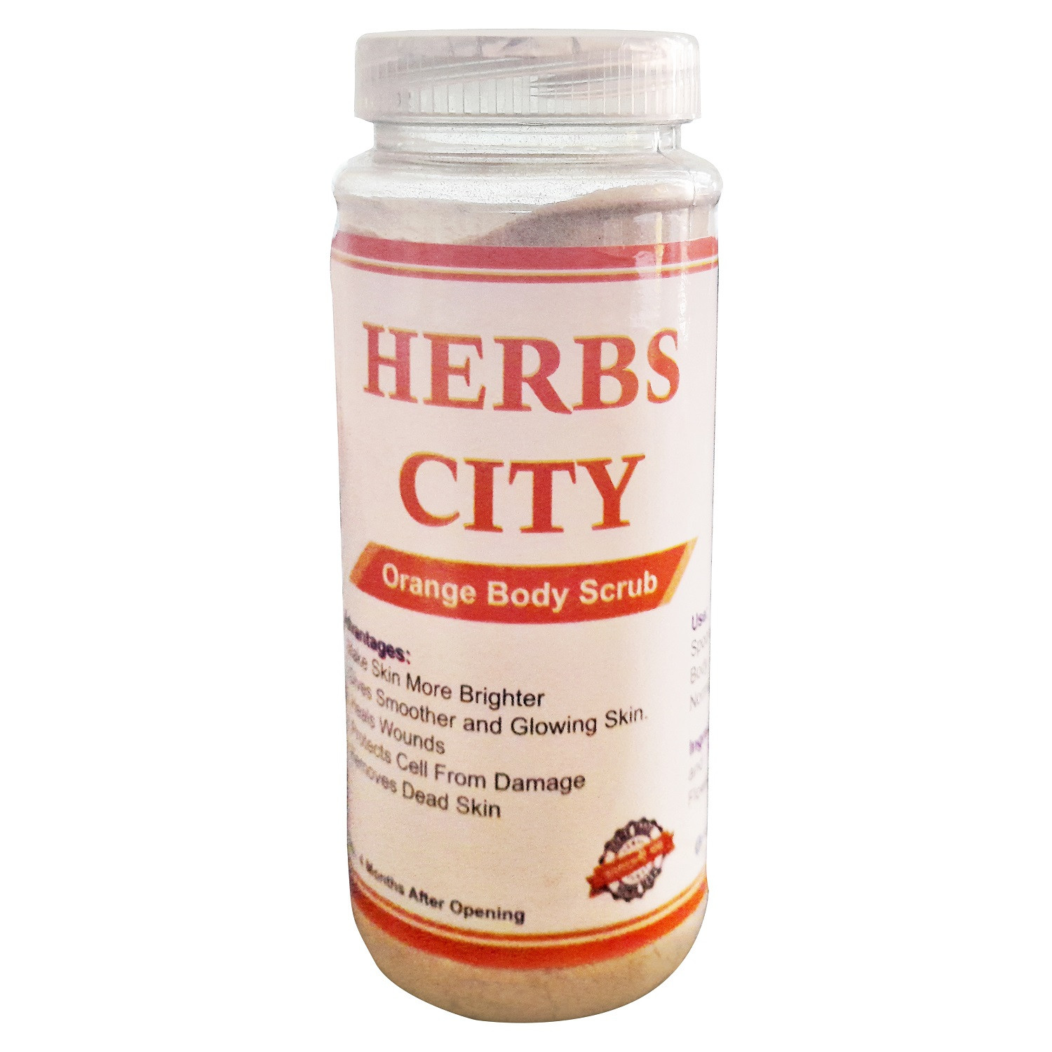 HERB CITY Orange Body Scrub