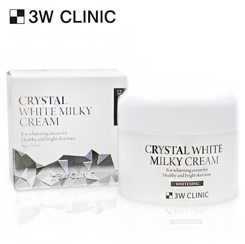 3W Clinic Crystal White Milky Cream