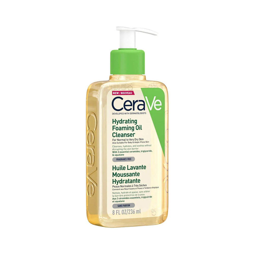 Cerave Hydrating Foaming Oil Cleanser (236 ML)