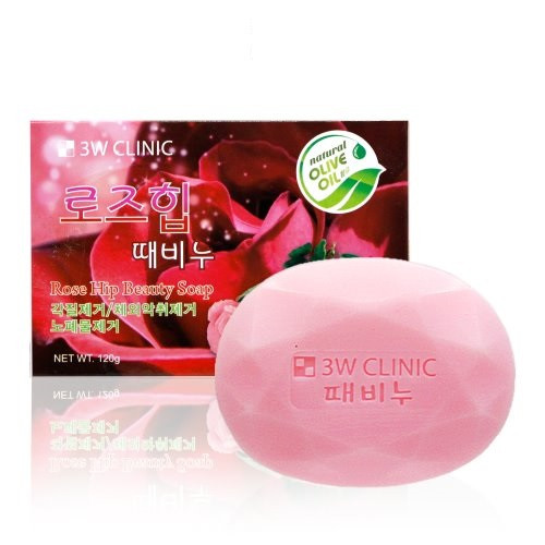 3W Clinic Rose Hip Beauty Soap