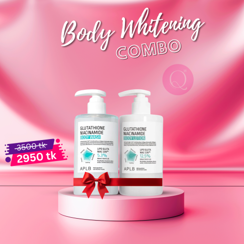 APLB Body Whitening Combo with body wash and lotion
