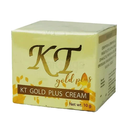 KT Gold Plus Pearl Whitening Night Cream jar