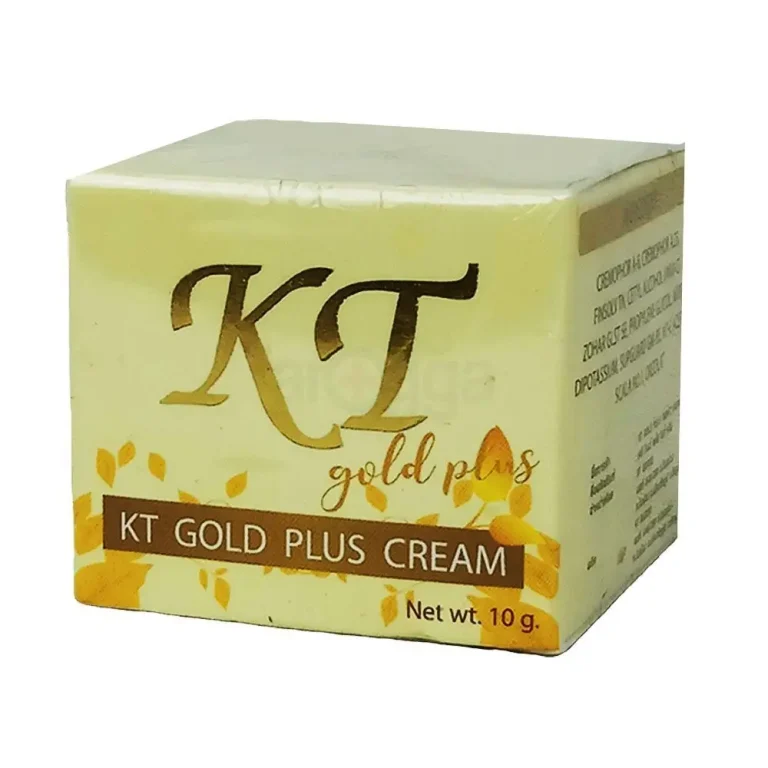 KT Gold Plus Pearl Whitening Night Cream jar