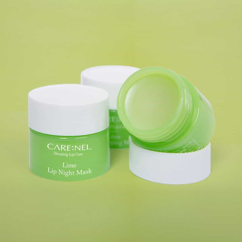 Care-Nel-Sleeping-Lip-Care-Night-Mask-Lime-5g-BBQueen16 Care:Nel Lime Sleeping Lip Care Night Mask 5g jar packaging