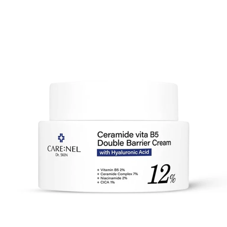 Care:Nel Ceramide Vita B5 Double Barrier Cream 50ml jar packaging