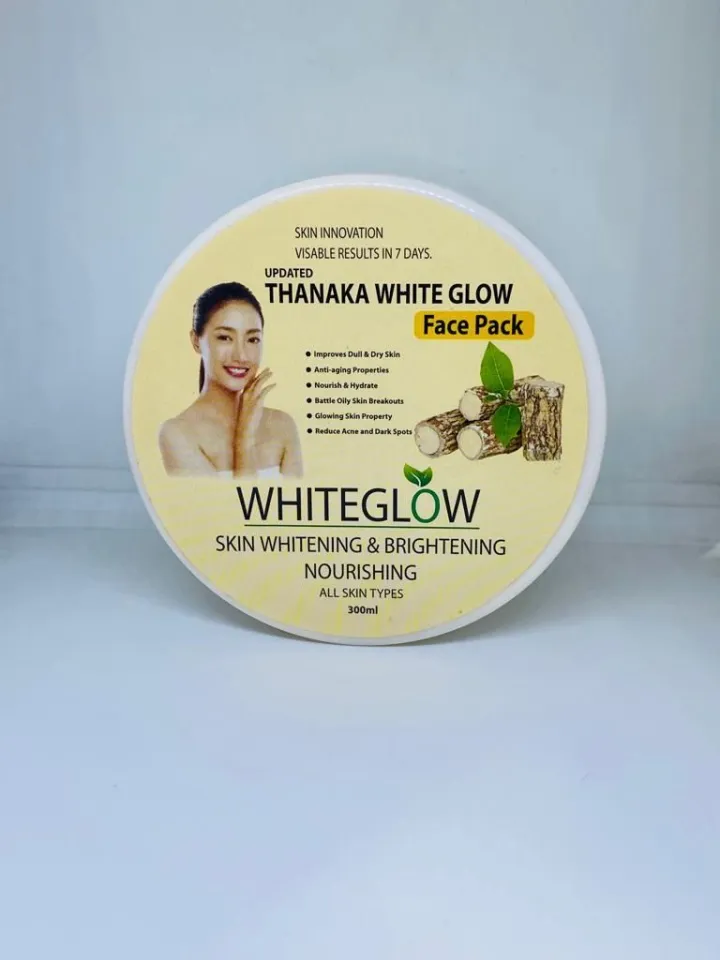 Grazia Thanaka White Glow Face Pack 250g jar packaging