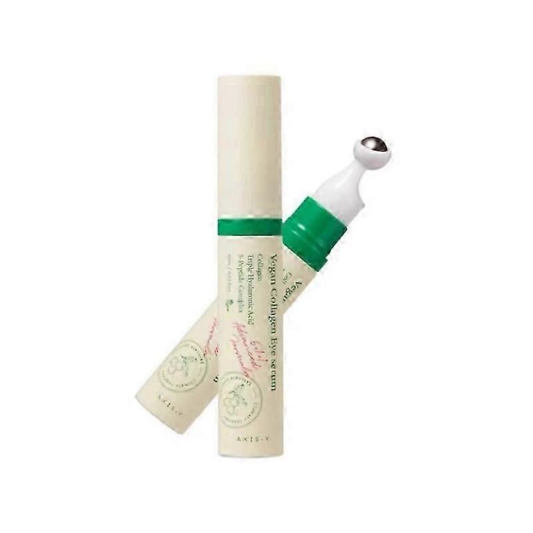 Axis-Y Vegan Collagen Eye Serum 10ml tube with cooling applicator tip