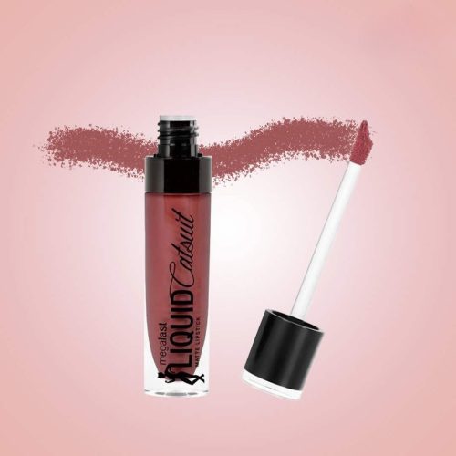 Wet n Wild Give Me Mocha liquid lipstick, warm mocha shade for long-lasting wear.