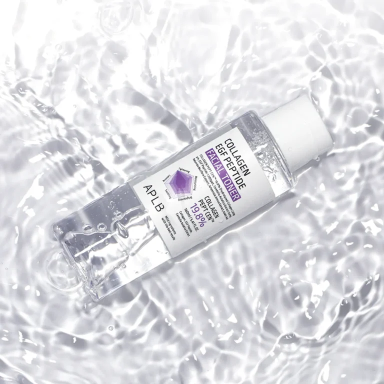 APLB Collagen EGF Peptide Facial Toner 160ml original pink and white bottle