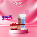 TENZERO Collagen Combo skincare set with cleanser, serum, and cream