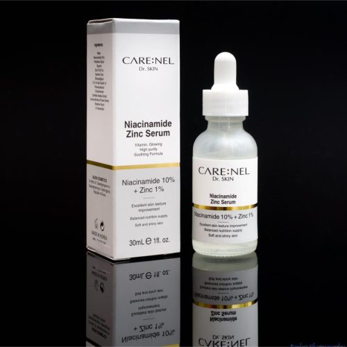 Care:Nel Niacinamide Zinc Serum 30ml bottle packaging
