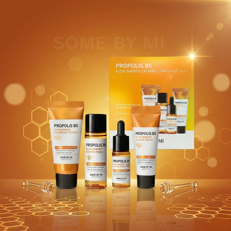 SOME BY MI Propolis B5 Glow Barrier Calming Starter Kit Set