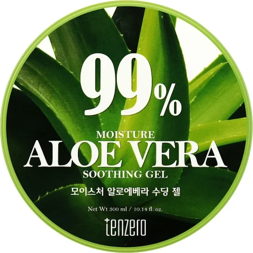 Tenzero Aloe Vera Soothing Gel jar