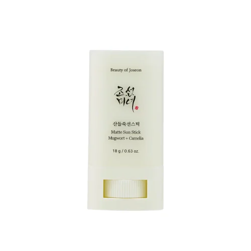 Beauty of Joseon Matte Sun Stick Mugwort + Camellia 18g packaging