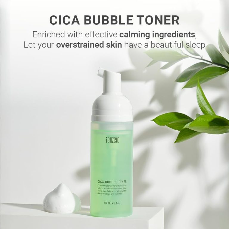 Tenzero Cica Bubble Toner bottle