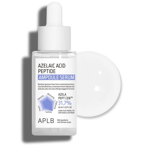 APLB Azelaic Acid Peptide Ampoule Serum 40ml original green dropper bottle