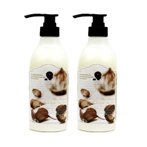 3W Clinic More Moisture Black Garlic Shampoo 500ml original Korean pump bottle