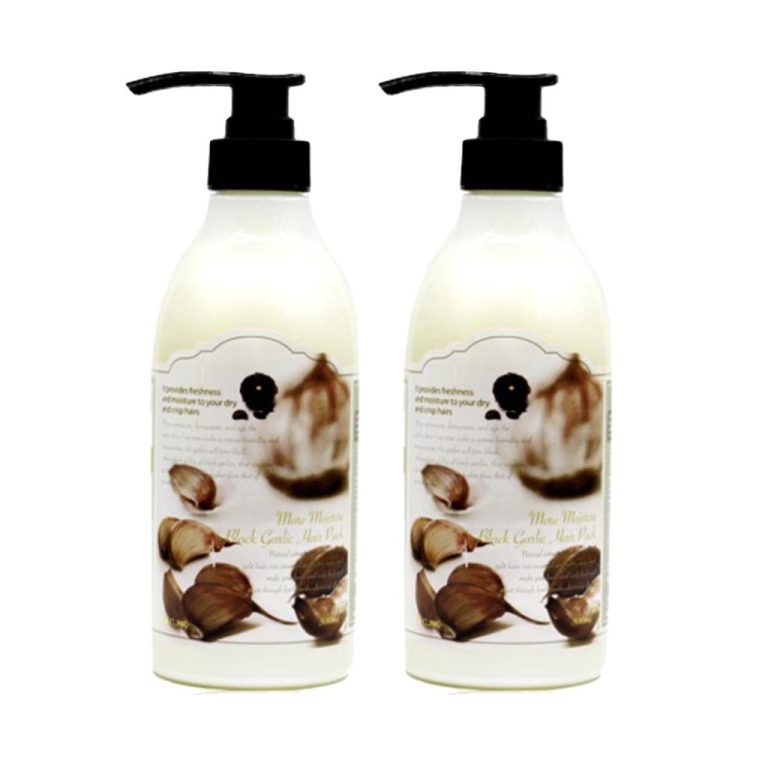 3W Clinic More Moisture Black Garlic Shampoo 500ml original Korean pump bottle