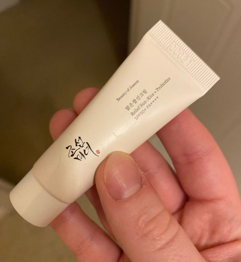 Beauty of Joseon Relief Sun Rice Probiotics Mini 10ml tube packaging