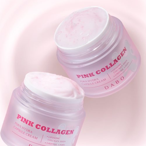Dabo Pink Collagen PDRN Hydra Capsule Cream 55ml jar packaging