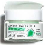 APLB AHA BHA PHA Centella Facial Cream 55ml original Korean jar packaging