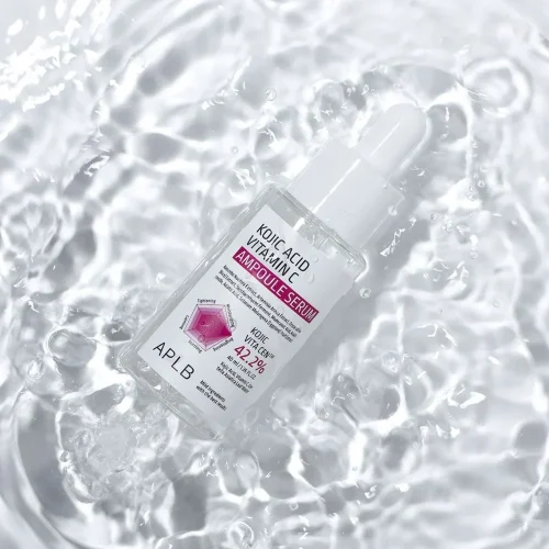 APLB Kojic Acid Vitamin C Ampoule Serum 40ml original yellow dropper bottle