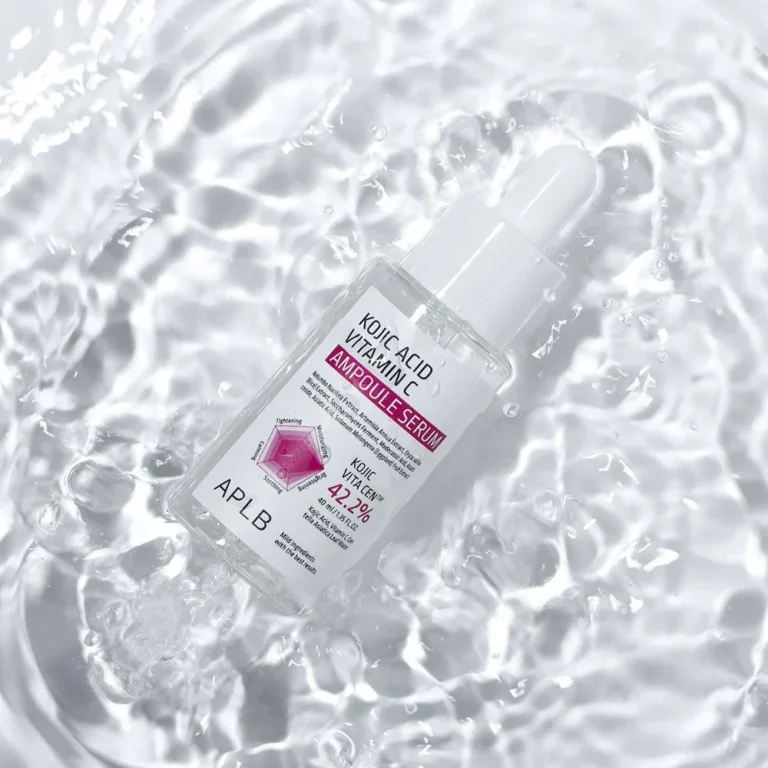 APLB Kojic Acid Vitamin C Ampoule Serum 40ml original yellow dropper bottle