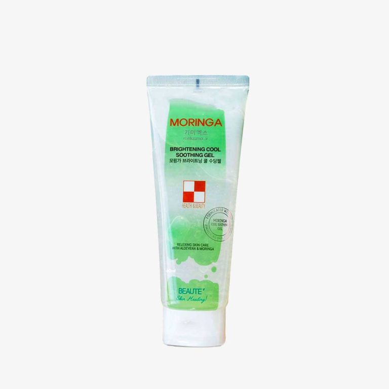 Beaute Moringa Brightening Cool Soothing Gel 160ml original green tube