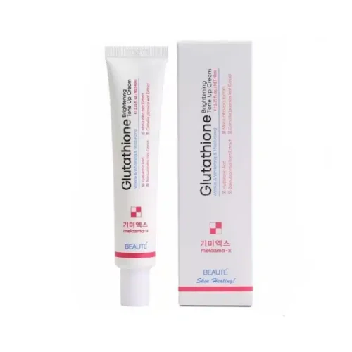Beaute Glutathione Tone Up Cream 45ml original white tube packaging