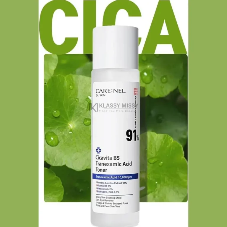 Care:Nel Cicavita B5 Tranexamic Acid Toner 155ml bottle packaging