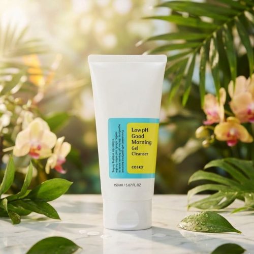 COSRX Low pH Good Morning Gel Cleanser 150ml tube packaging