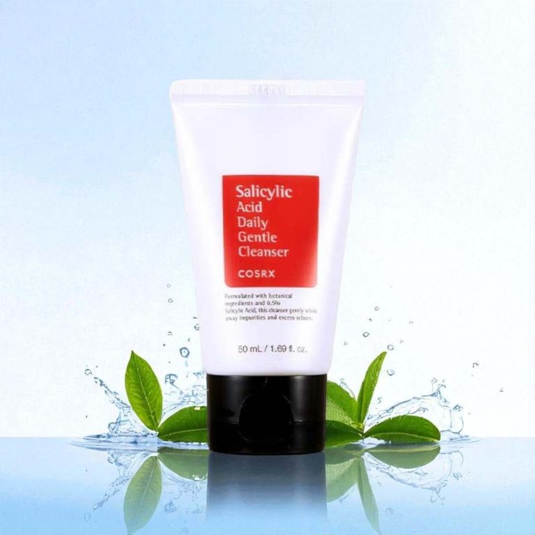 COSRX Salicylic Acid Daily Gentle Cleanser 50ml tube packaging