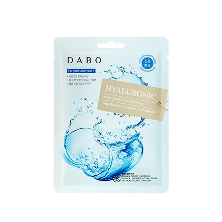Dabo First Solution Sheet Mask Pack - Hyaluronic Acid 23g packaging