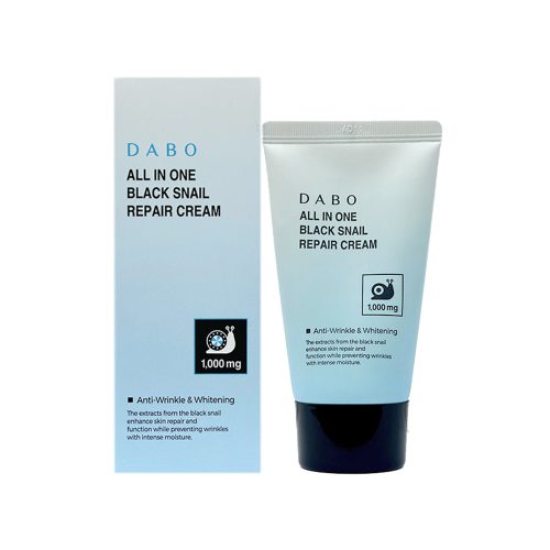 DABO All In One Black Snail Repair Cream 50g jar packaging