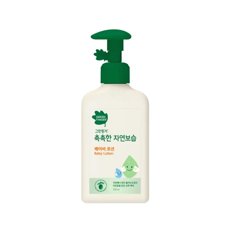 Green Finger Baby Lotion 320ml bottle packaging