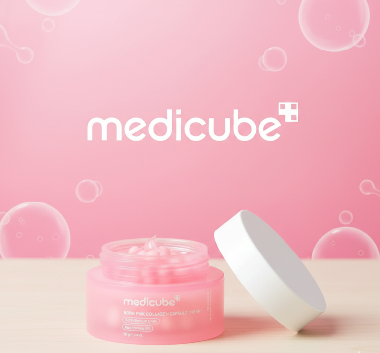 Medicube PDRN Pink Collagen Capsule Cream jar