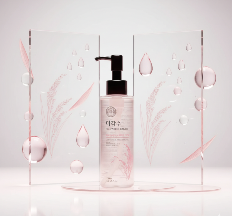 The Face Shop Rice Water Bright Cleansing Oil bottle