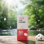 Pure Ground Collagen Pink Tone-Up Sun Cream 70ml original Korean packaging