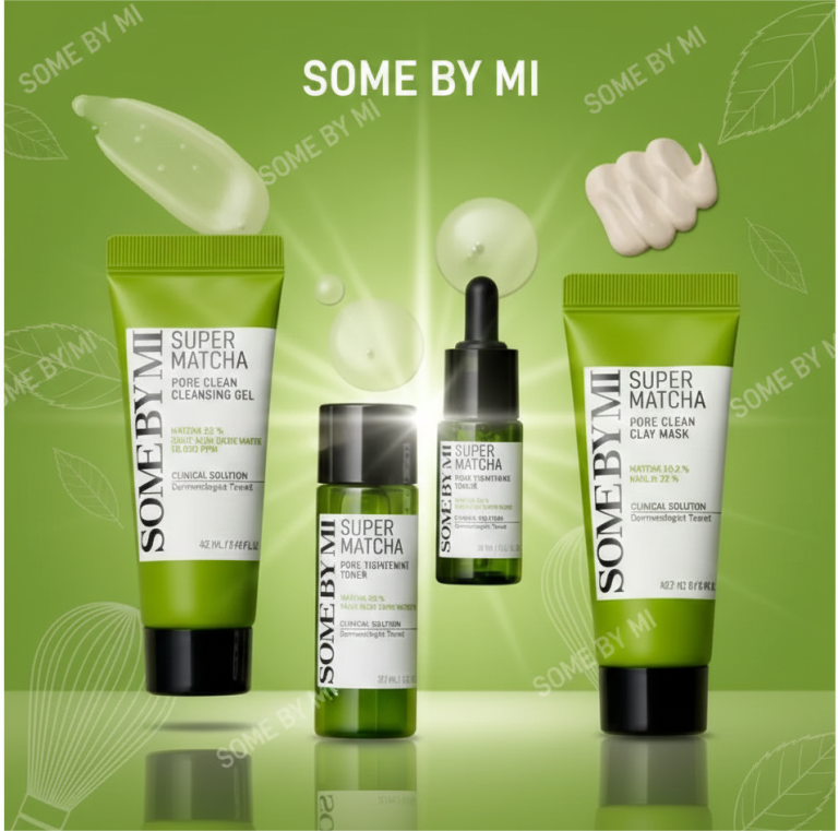 Some By Mi Super Matcha Pore Care Starter Kit products