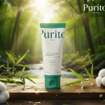 PURITO SEOUL Mighty Bamboo Panthenol Cream 100ml original Korean packaging