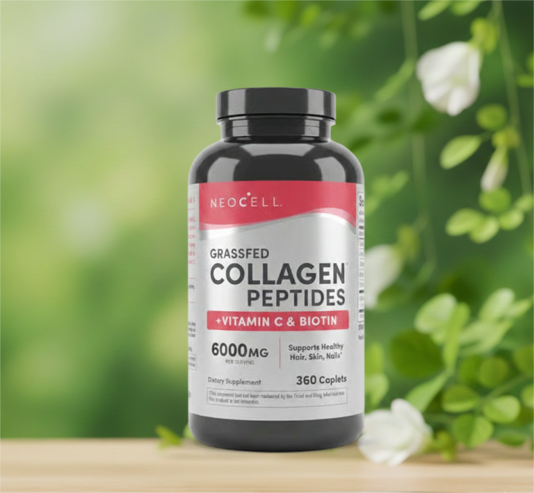 Neocell Grassfed Collagen Peptides plus Vitamin C and Biotin 360 Tablets original packaging
