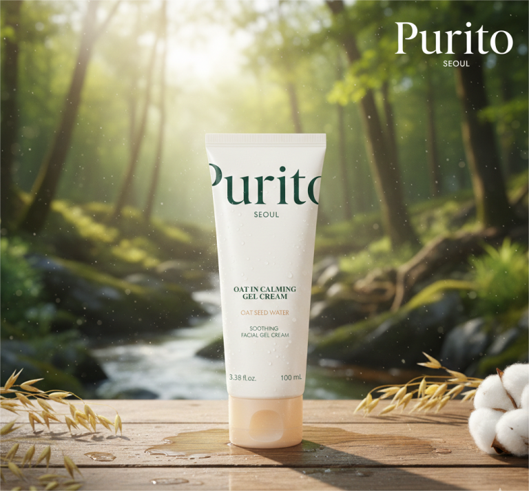 PURITO SEOUL Oat-In Calming Gel Cream 100ml original Korean packaging