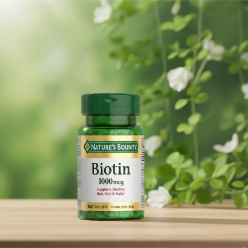 Nature’s Bounty Biotin 10,000 mcg supplement in Bangladesh