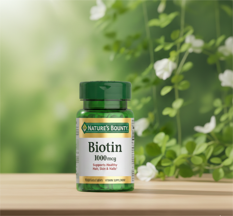Nature’s Bounty Biotin 10,000 mcg supplement in Bangladesh