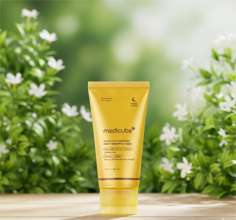 Medicube Kojic Acid Turmeric Night Wrapping Mask tube