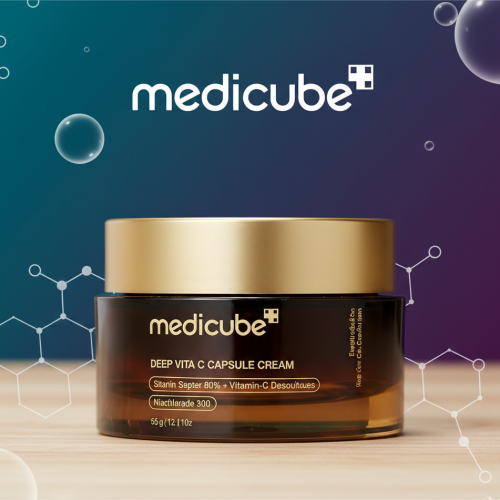 Medicube Deep Vita C Capsule Cream jar