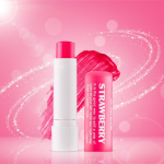 ORIOX Tinted Lip Balm Strawberry 4.8g soothing lip care original packaging